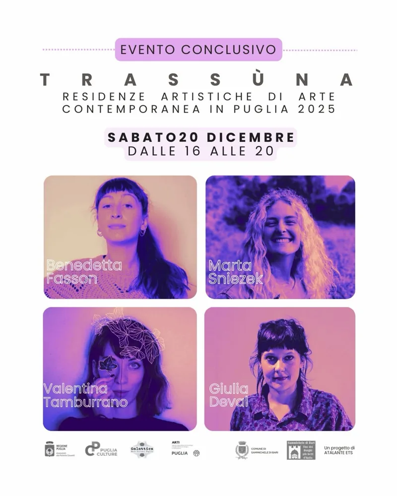 Locandina dell’evento conclusivo di Trassùna 2025