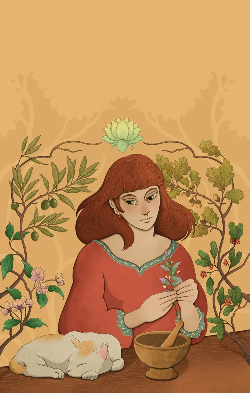Illustrazione originale per Nelle cose più piccole